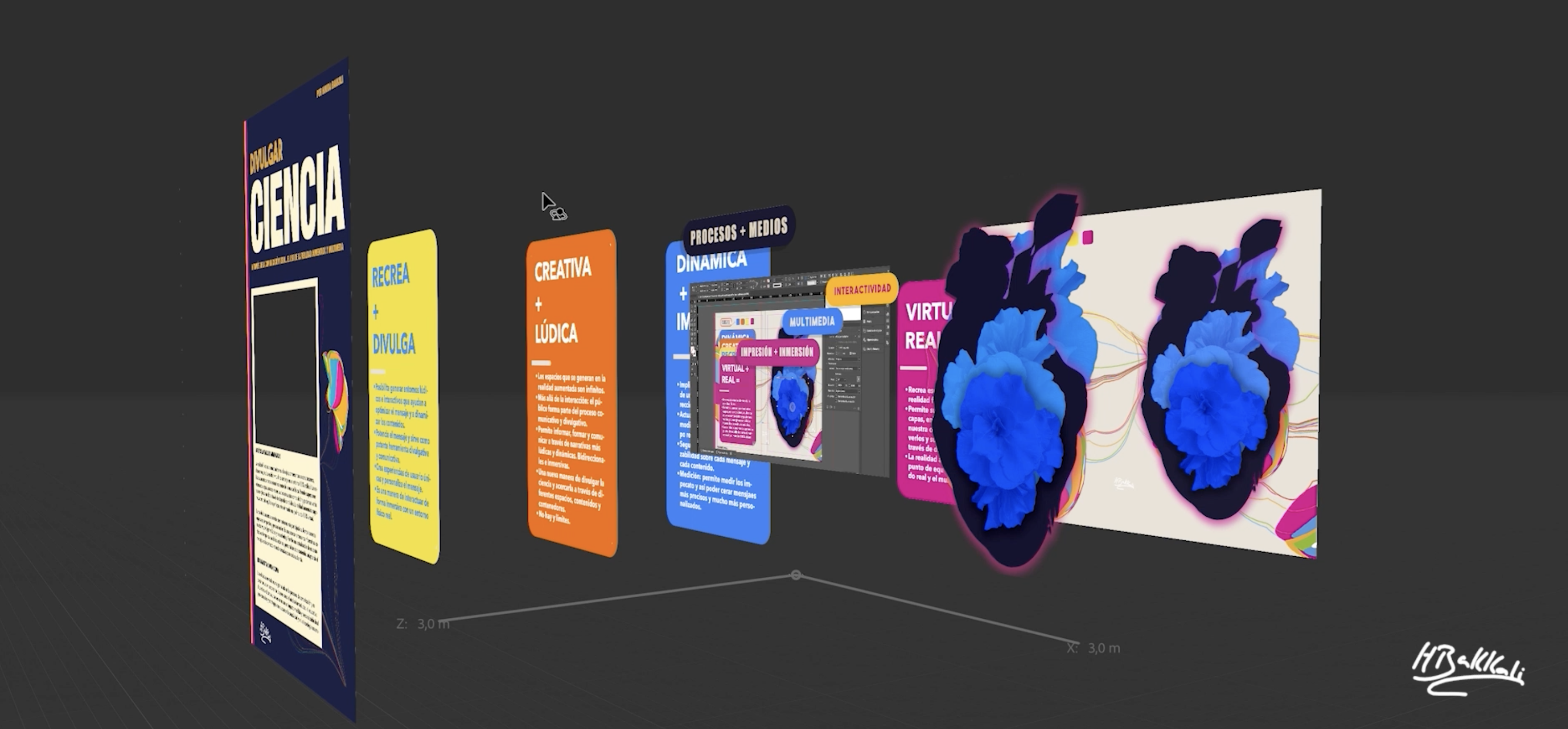 Creation and Participation: Using Augmented Reality in Science Communication